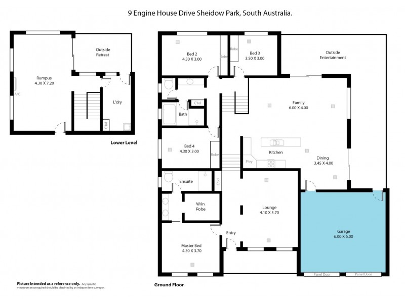 9 Enginehouse Drive, Sheidow Park SA 5158 Floorplan