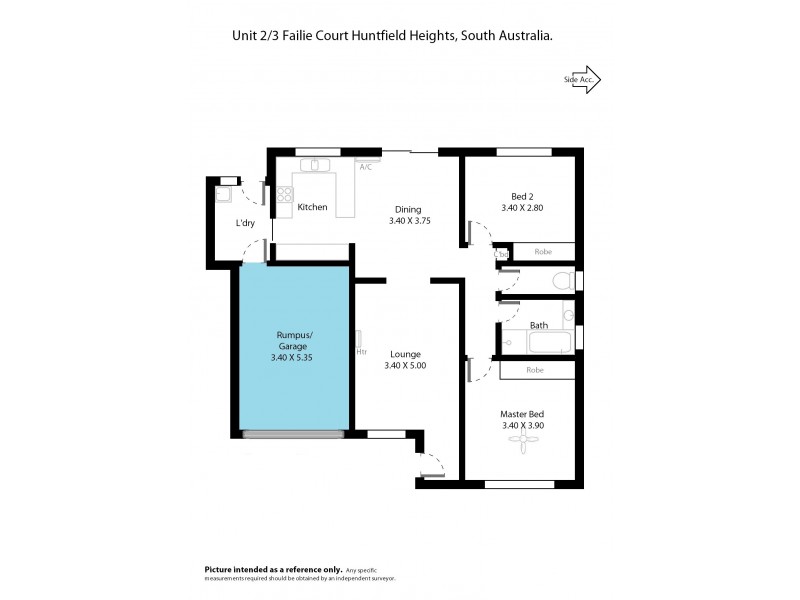 2-3 Failie Court, Huntfield Heights SA 5163 Floorplan