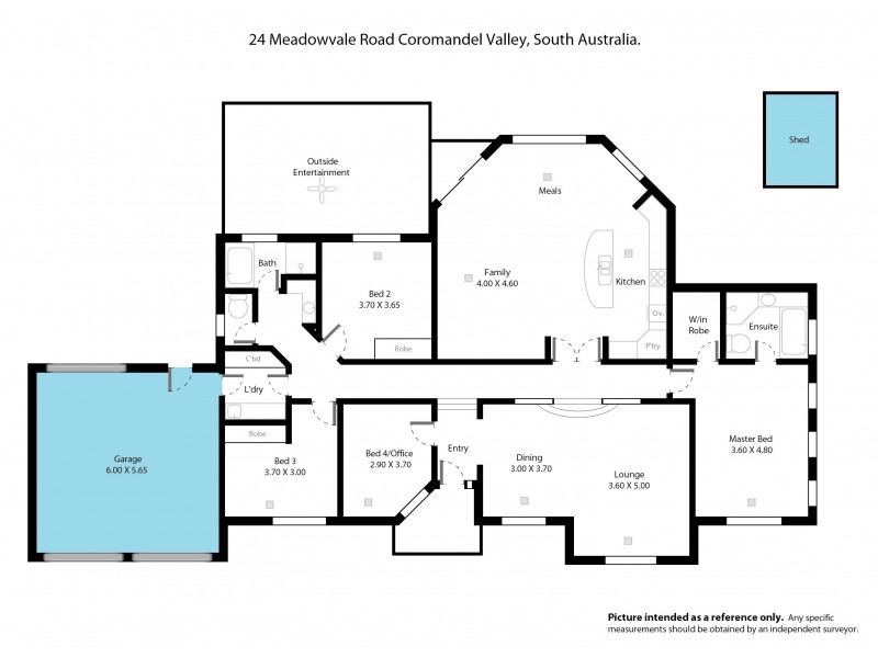 24 Meadowvale Road, Coromandel Valley SA 5051 Floorplan