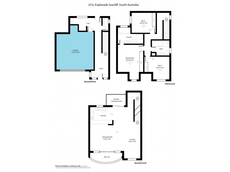 253c Esplanade, Seacliff SA 5049 Floorplan