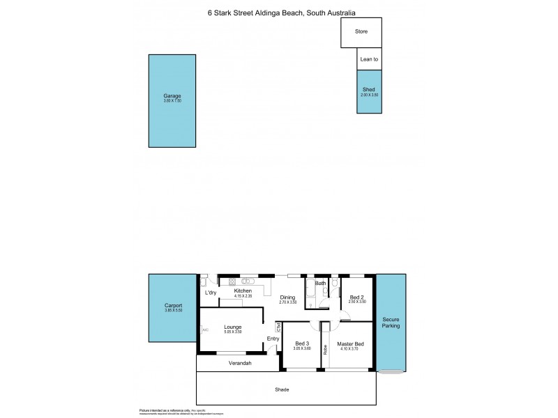 6 Stark Street, Aldinga Beach SA 5173 Floorplan