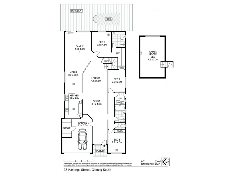 38 Hastings Street, Glenelg South SA 5045 Floorplan