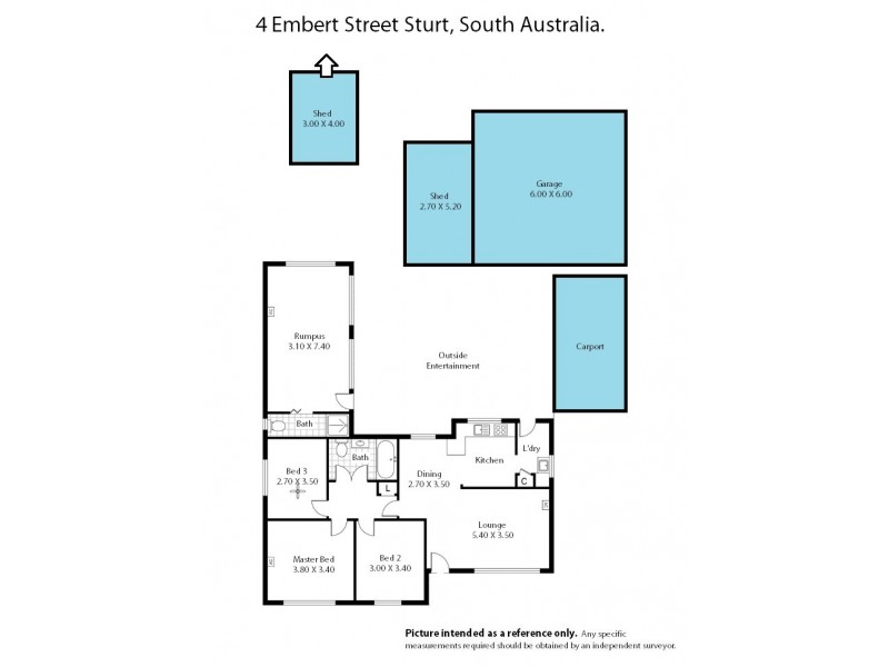 4 Embert Street, Sturt SA 5047 Floorplan