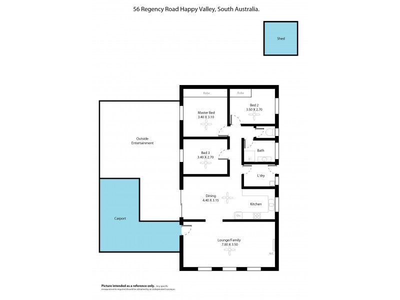 56 Regency Road, Happy Valley SA 5159 Floorplan