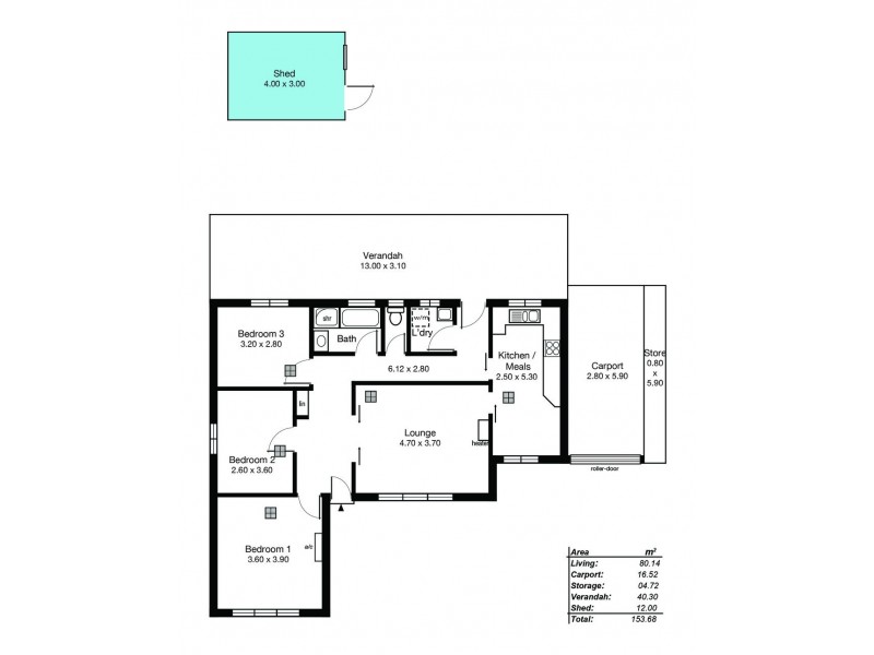 19 Judith Crescent, Morphett Vale SA 5162 Floorplan