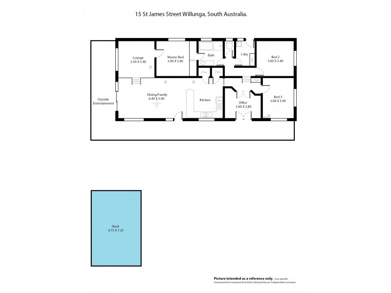 15 St James Street, Willunga SA 5172 Floorplan