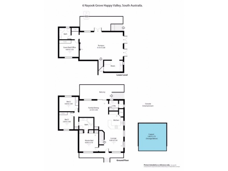6 Nayook Grove, Happy Valley SA 5159 Floorplan