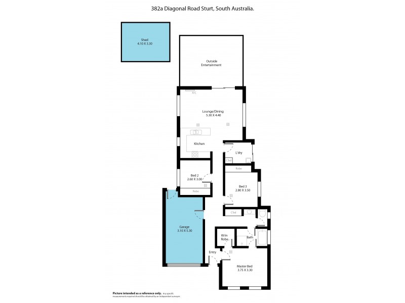 382A Diagonal Road, Sturt SA 5047 Floorplan