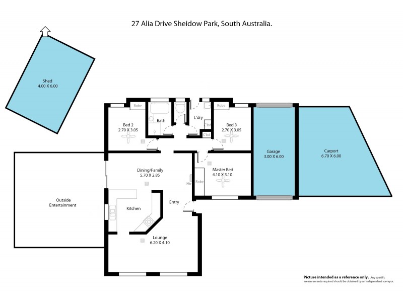 27 Alia Drive, Sheidow Park SA 5158 Floorplan