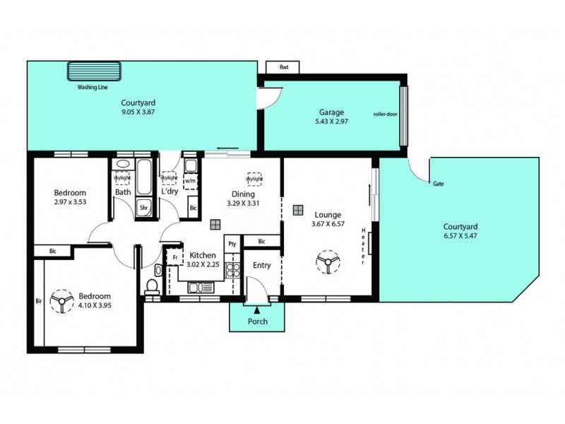 1/8 Sandison Avenue, Park Holme SA 5043 Floorplan
