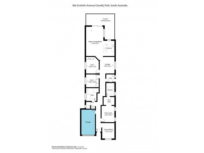 38A Scottish Avenue, Clovelly Park SA 5042 Floorplan