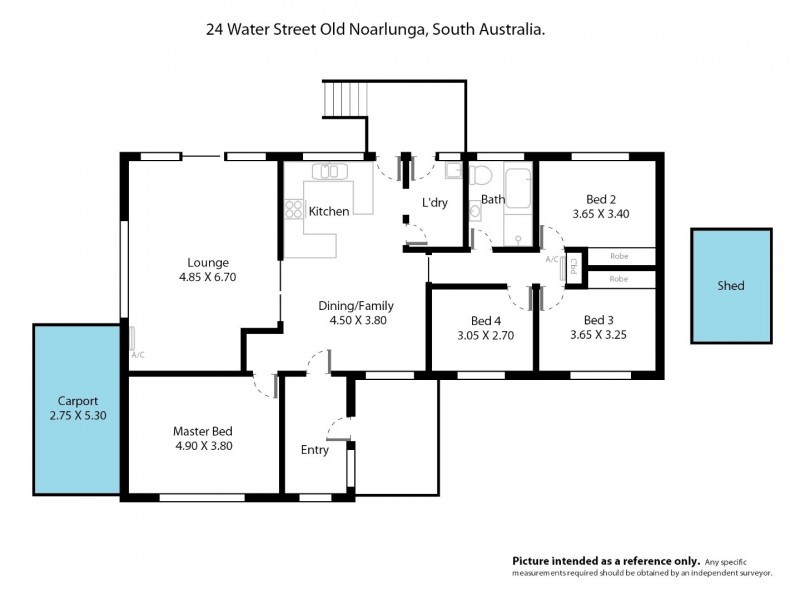 24 Water Street, Old Noarlunga SA 5168 Floorplan
