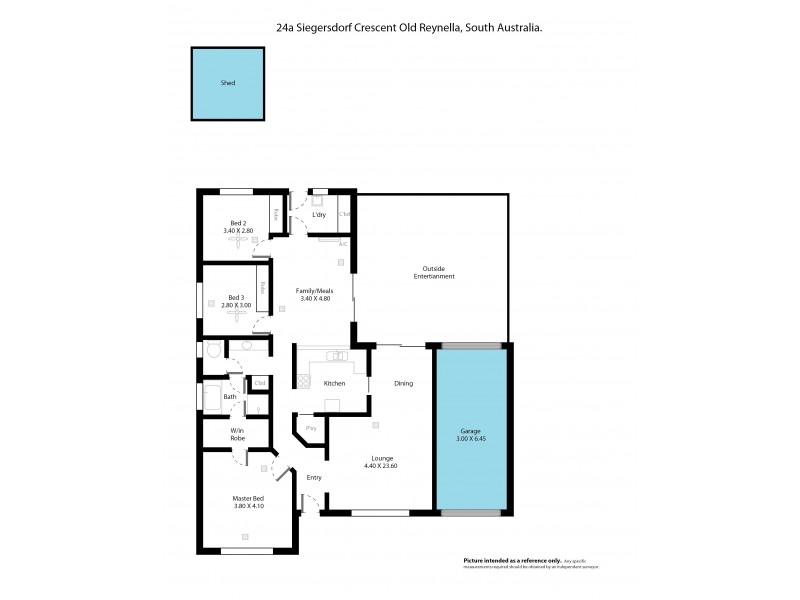 24a Siegersdorf Crescent, Old Reynella SA 5161 Floorplan