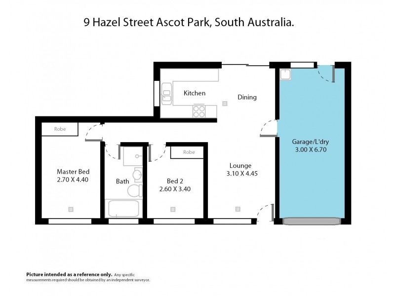 9 Hazel Street, Ascot Park SA 5043 Floorplan