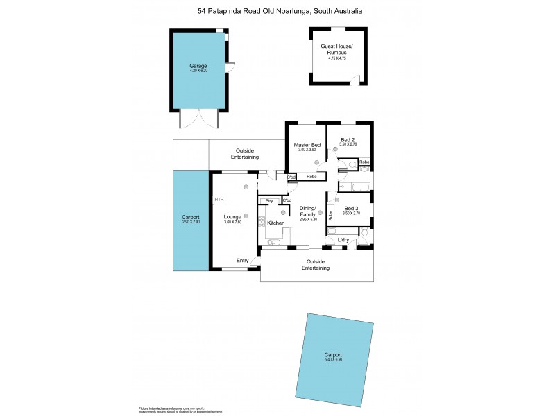 54 Patapinda Road, Old Noarlunga SA 5168 Floorplan