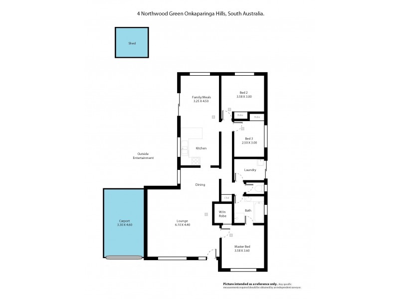4 Northwood Green, Onkaparinga Hills SA 5163 Floorplan