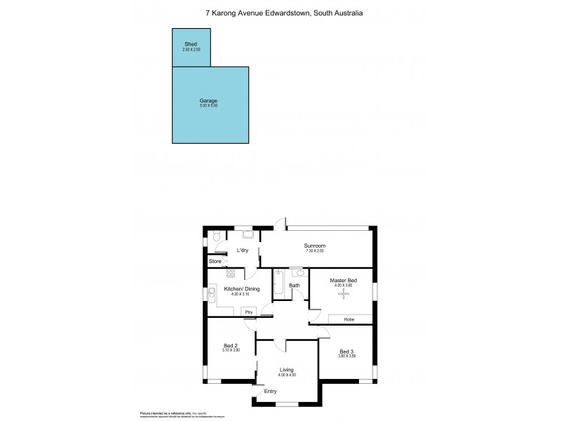 7 Karong Avenue, Edwardstown SA 5039 Floorplan
