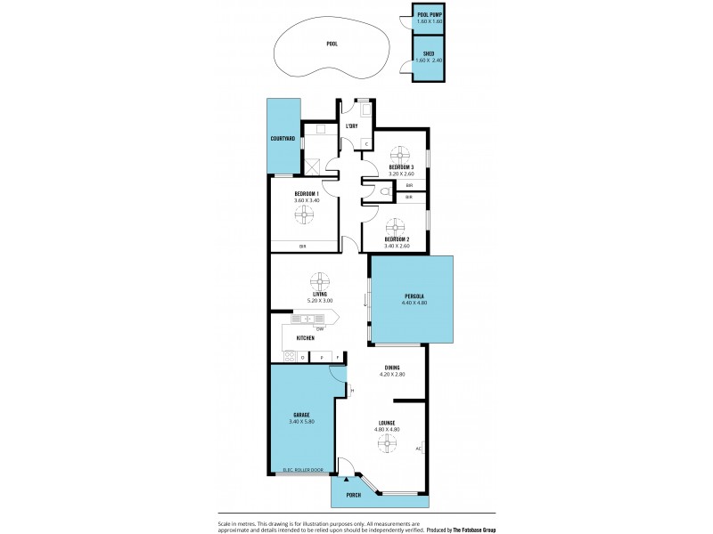 11 Coonawarra Close, Woodcroft SA 5162 Floorplan