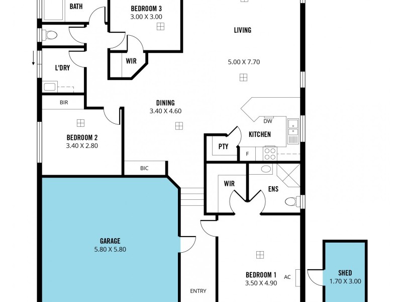 125 The Cove Road, Hallett Cove SA 5158 Floorplan