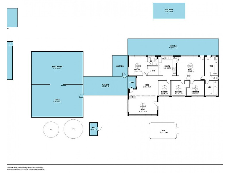 336 Pennys Hill Road, The Range SA 5172 Floorplan