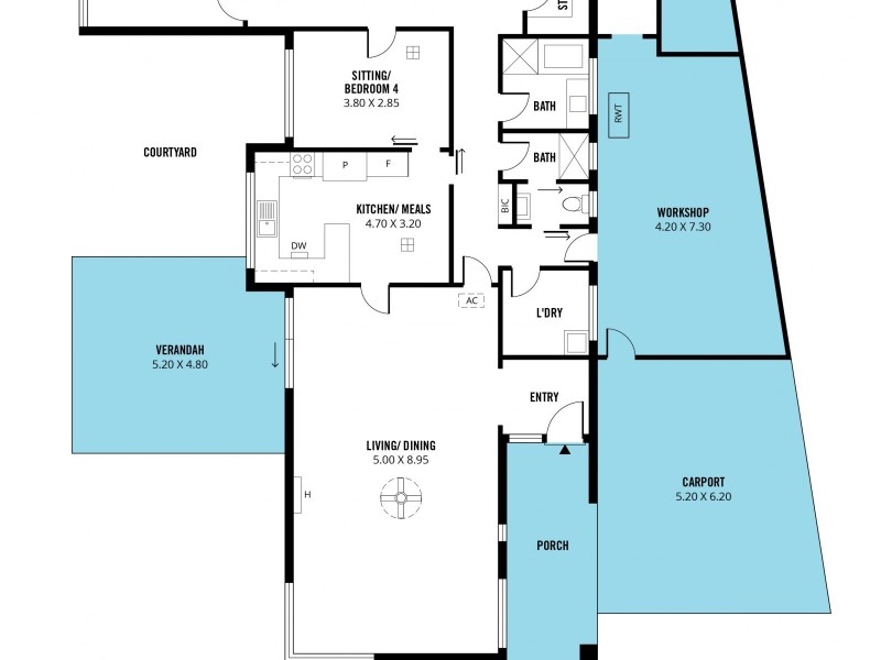 5 Mawson Close, Brighton SA 5048 Floorplan