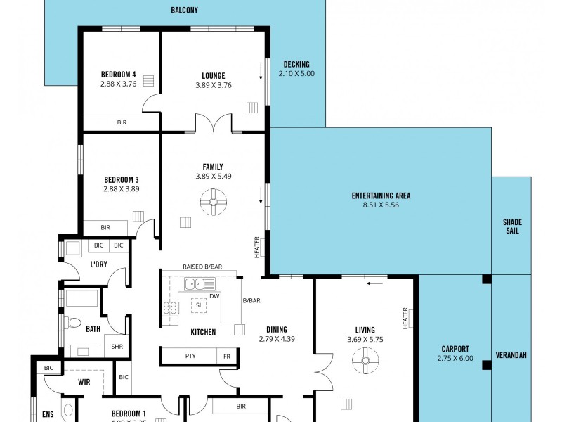 205 Perry Barr Road, Hallett Cove SA 5158 Floorplan
