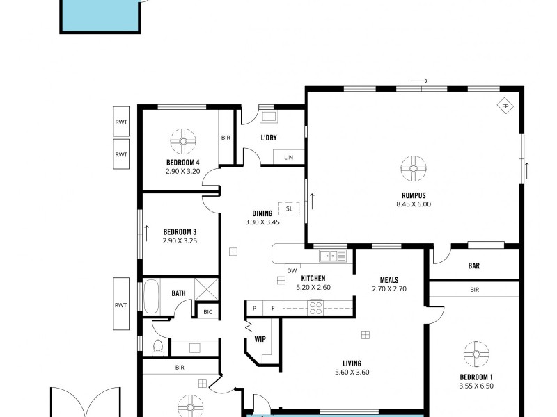 46 Gordon Street, Aldinga Beach SA 5173 Floorplan