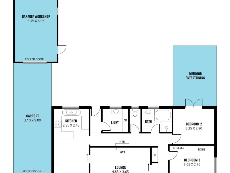 4 England Avenue, Port Noarlunga SA 5167 Floorplan
