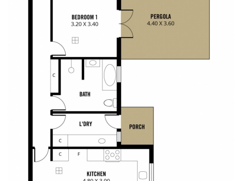 1/26 Bevington Road, Glenunga SA 5064 Floorplan