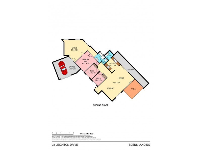 35 Leighton Drive, Edens Landing QLD 4207 Floorplan