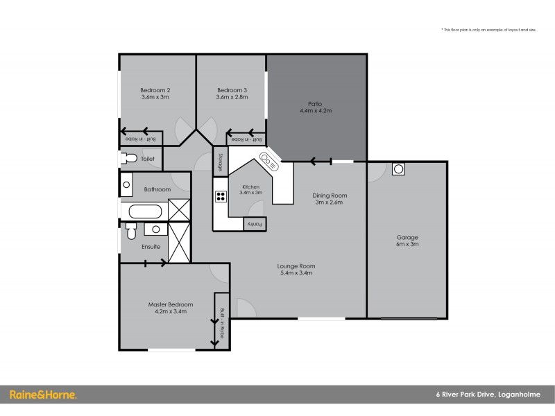 6 River Park Drive, Loganholme QLD 4129 Floorplan