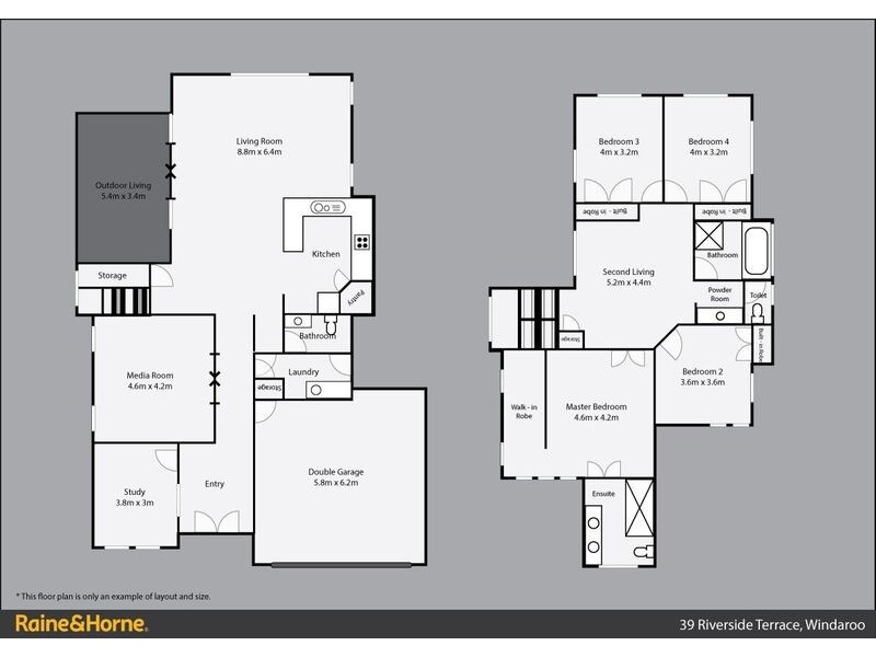 39 Riverside Tce, Windaroo QLD 4207 Floorplan