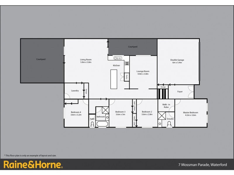 7 Mossman Pde, Waterford QLD 4133 Floorplan
