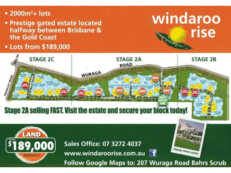 Lot 203 Wuraga Road, Bahrs Scrub QLD 4207