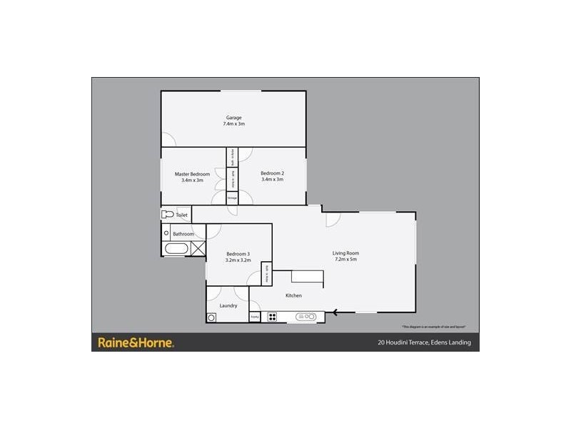 20 Houdini Tce, Edens Landing QLD 4207 Floorplan