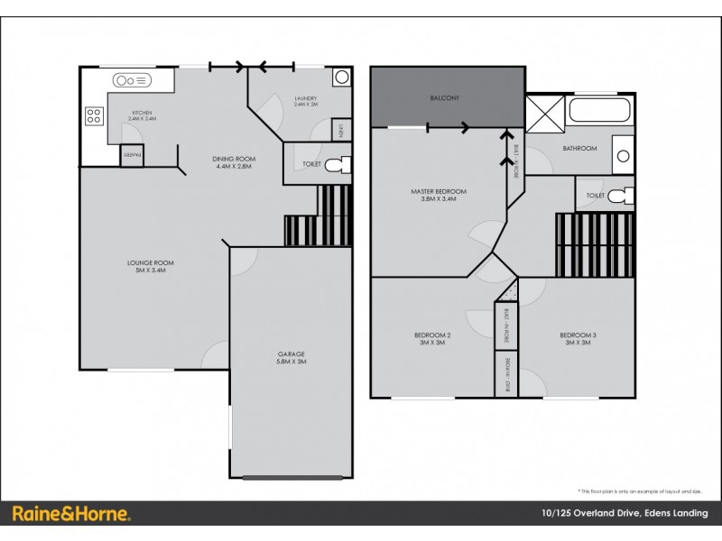 10/125 Overland Dive, Edens Landing QLD 4207 Floorplan