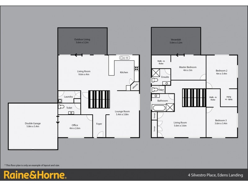 4 Silvestro Place, Edens Landing QLD 4207 Floorplan
