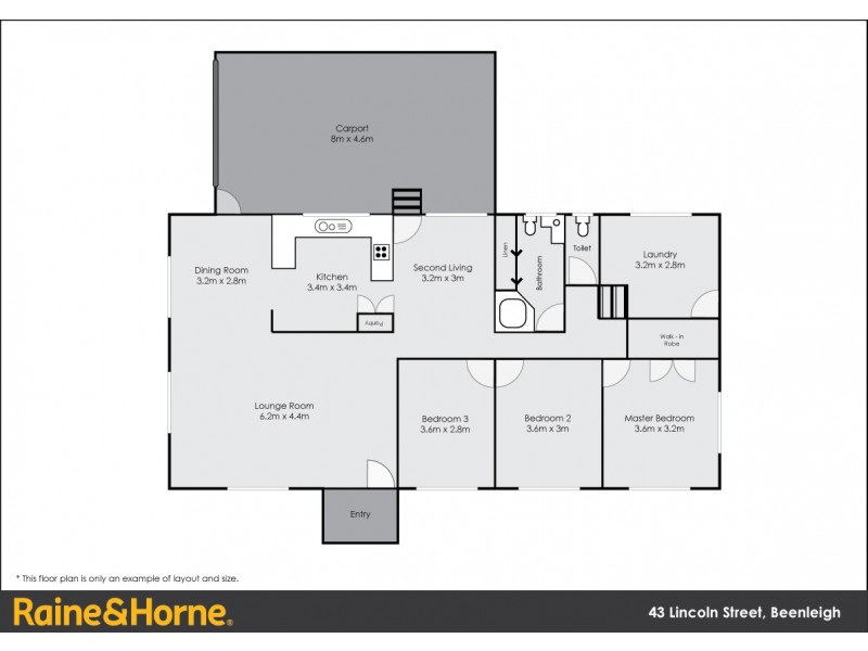 43 LINCOLN STREET, Beenleigh QLD 4207 Floorplan
