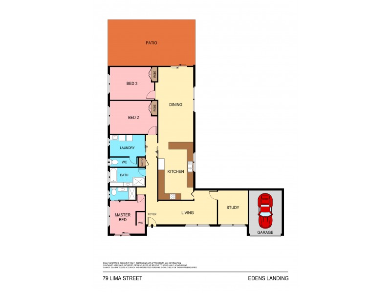 79 Lima Street, Edens Landing QLD 4207 Floorplan