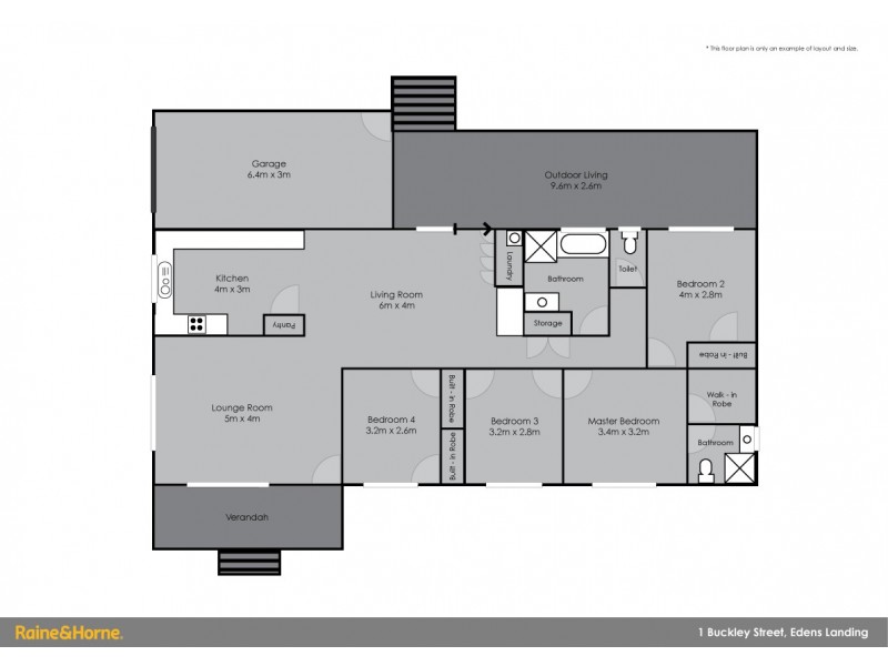 1 Buckley Street, Edens Landing QLD 4207 Floorplan