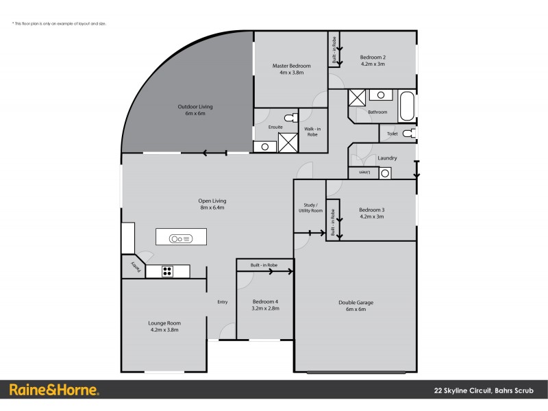 22 Skyline Cct, Bahrs Scrub QLD 4207 Floorplan