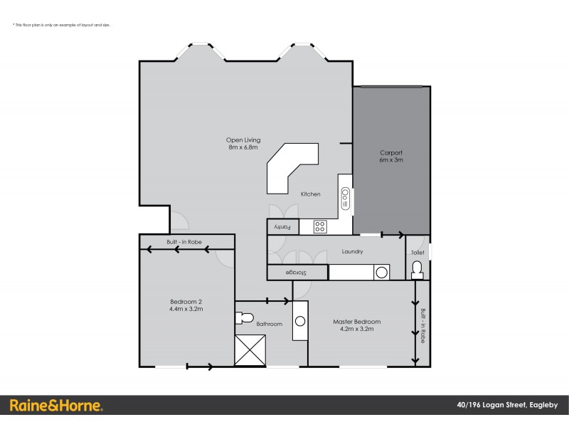 40/196 Logan Sttreet, Eagleby QLD 4207 Floorplan