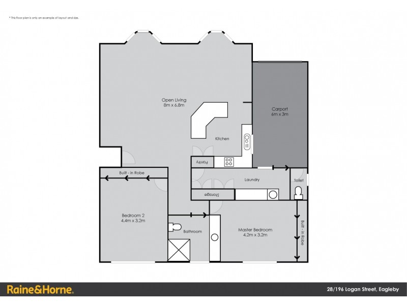 128/196 Logan Street, Eagleby QLD 4207 Floorplan