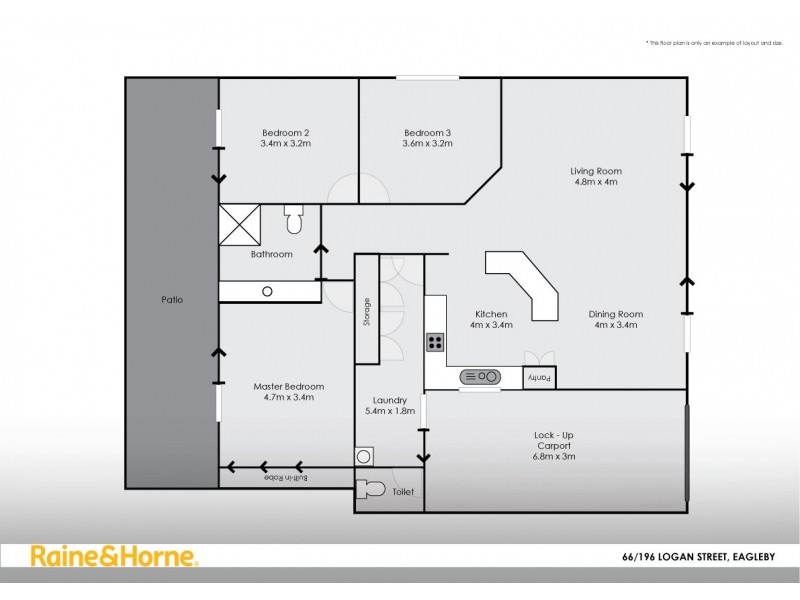 66/196 Logan Street, Eagleby QLD 4207 Floorplan