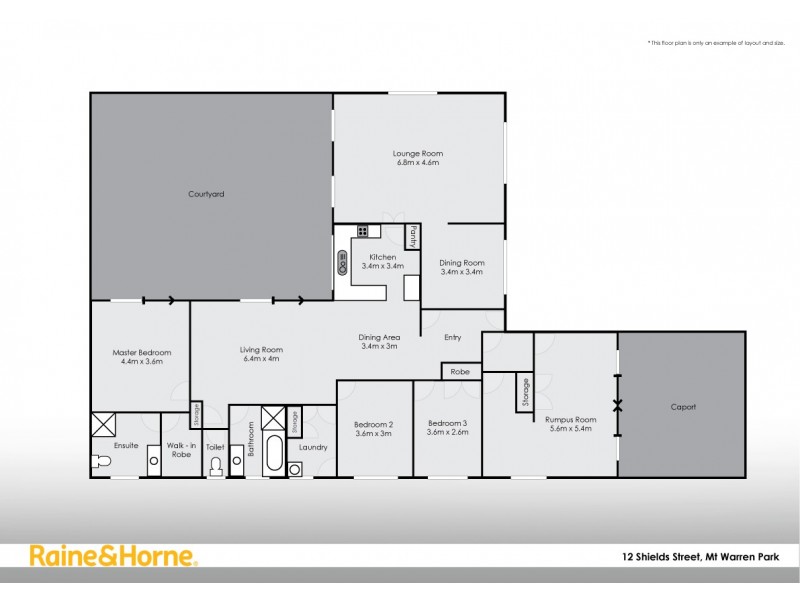 12 Shields Street, Mount Warren Park QLD 4207 Floorplan