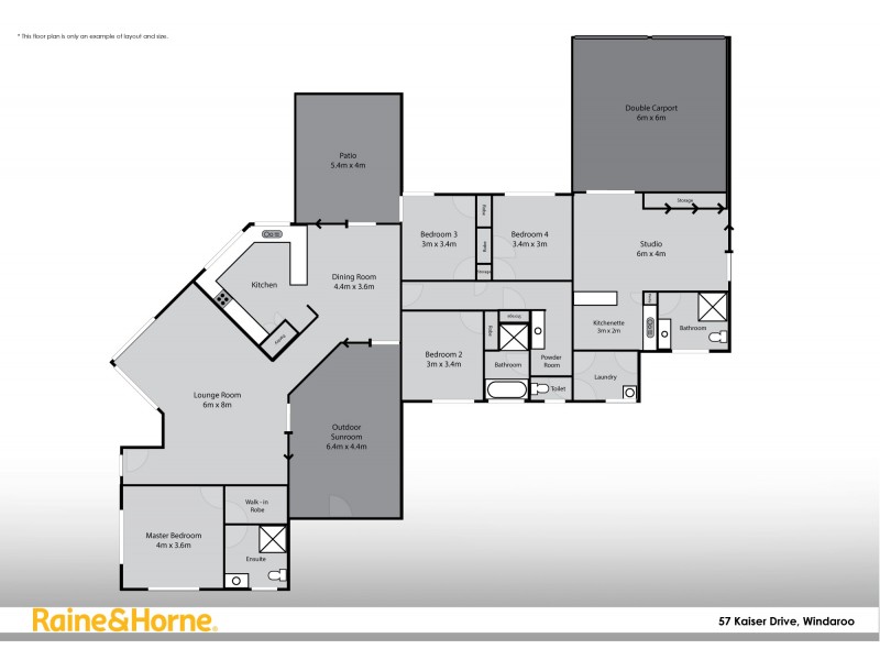 57 Kaiser Drive, Windaroo QLD 4207 Floorplan