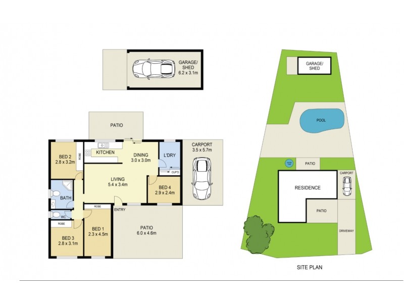 24 SUNSCAPE DRIVE, Eagleby QLD 4207 Floorplan