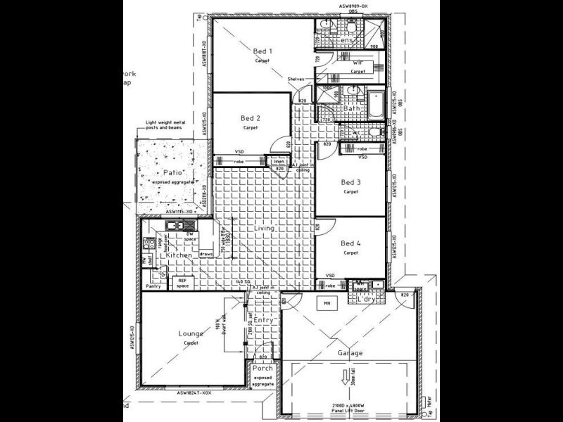 8 Kite Crt, Eagleby QLD 4207 Floorplan