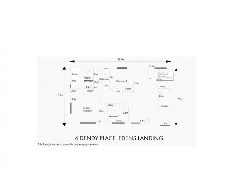 4 Dendy Place, Edens Landing QLD 4207 Floorplan