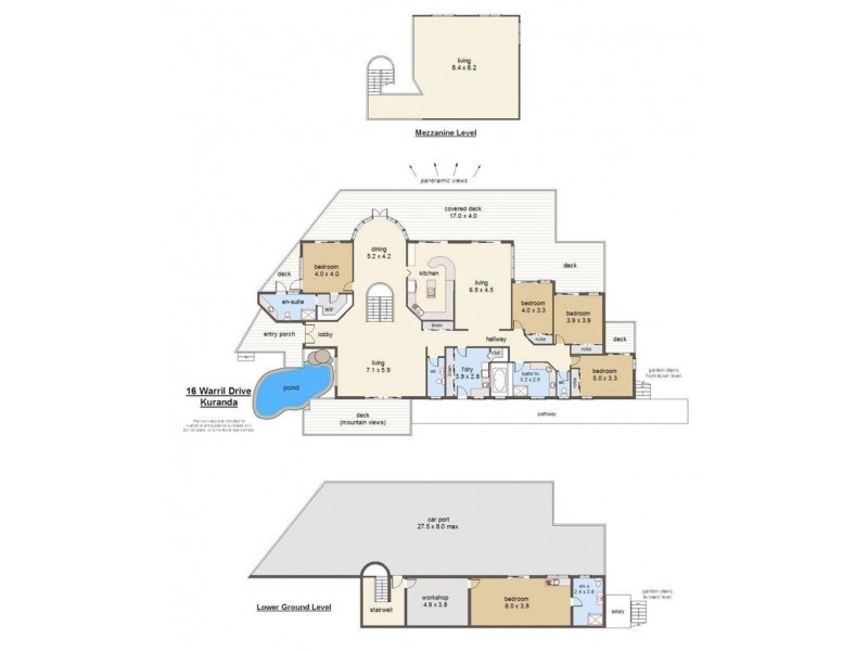16 Warril Drive, Kuranda QLD 4881 Floorplan